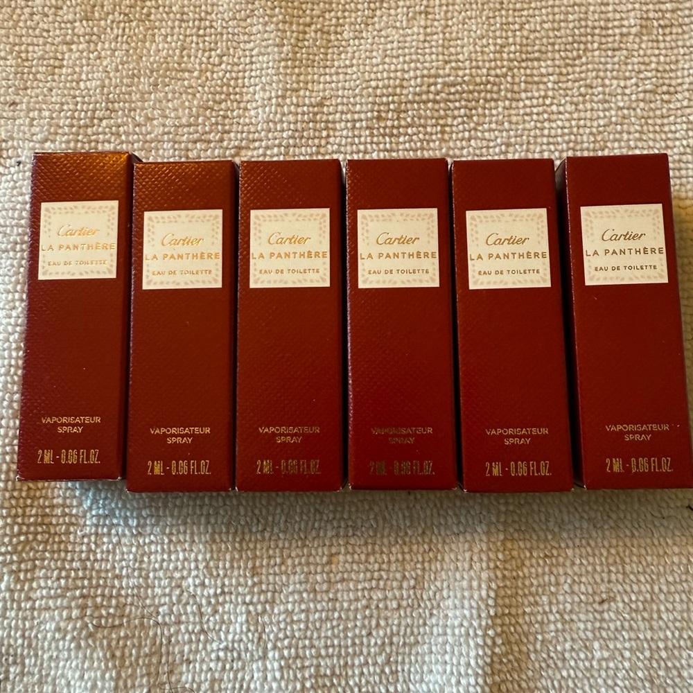 Cartier La Panthère Eau de Toilette - Red Packaging